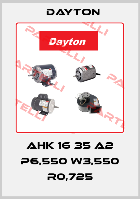 AHK16 S35 P6.55W3.55R0.725 DAYTON