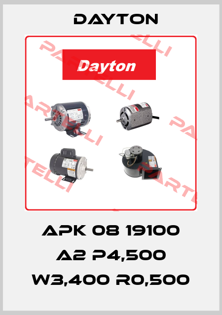 APK 8 19 100 P4.5 W3.4 R.5 DAYTON