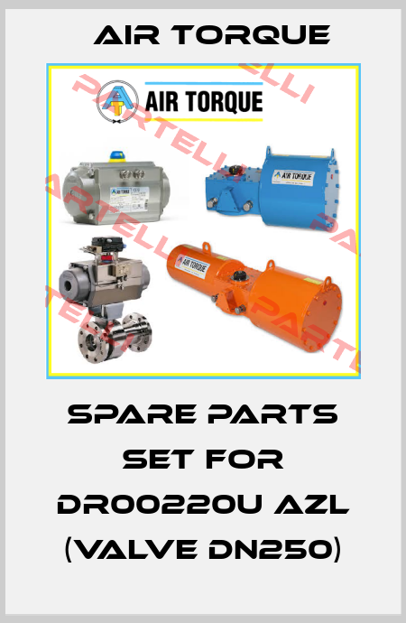 spare parts set for DR00220U AZL (Valve DN250) Air Torque