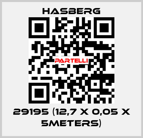 29195 (12,7 x 0,05 X 5meters) Hasberg