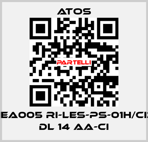 11EA005 RI-LES-PS-01H/CIZ DL 14 AA-CI Atos