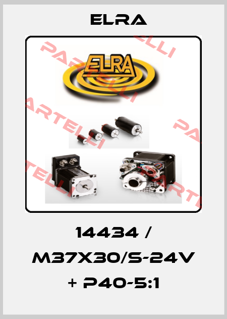 14434 / M37X30/S-24V + P40-5:1 Elra