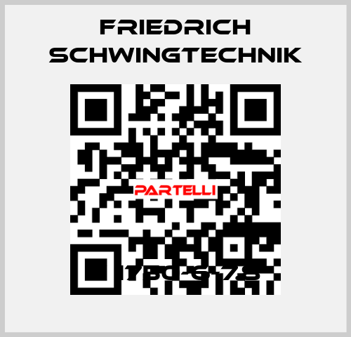 F 1750-6-7.8 Friedrich Schwingtechnik
