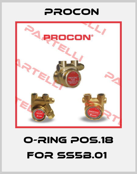 O-Ring pos.18 for SS5B.01  Procon