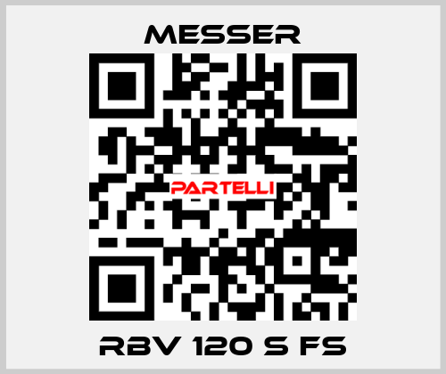 RBV 120 S FS Messer