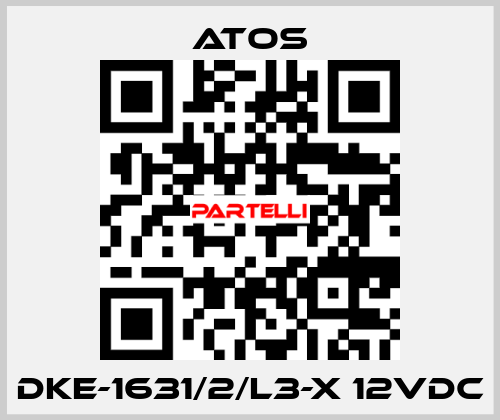 DKE-1631/2/L3-X 12VDC Atos