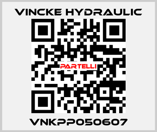 VNKPP050607 VINCKE HYDRAULIC