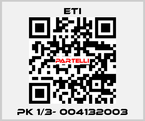 PK 1/3- 004132003 Eti