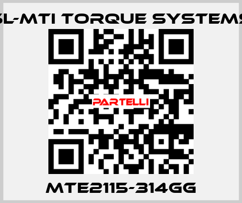 MTE2115-314GG SL-MTI Torque Systems