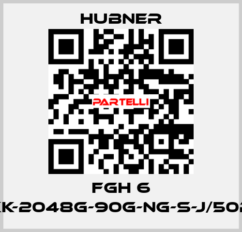 FGH 6 KK-2048G-90G-NG-S-J/50P HUBNER