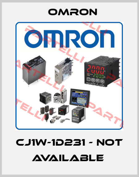 CJ1W-1D231 - not available  Omron