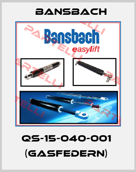 QS-15-040-001  (Gasfedern)  Bansbach