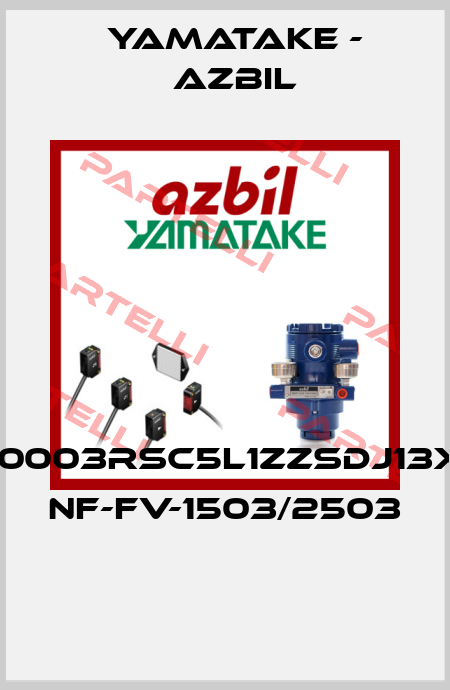 VDN120003RSC5L1ZZSDJ13XZXXX NF-FV-1503/2503  Yamatake - Azbil