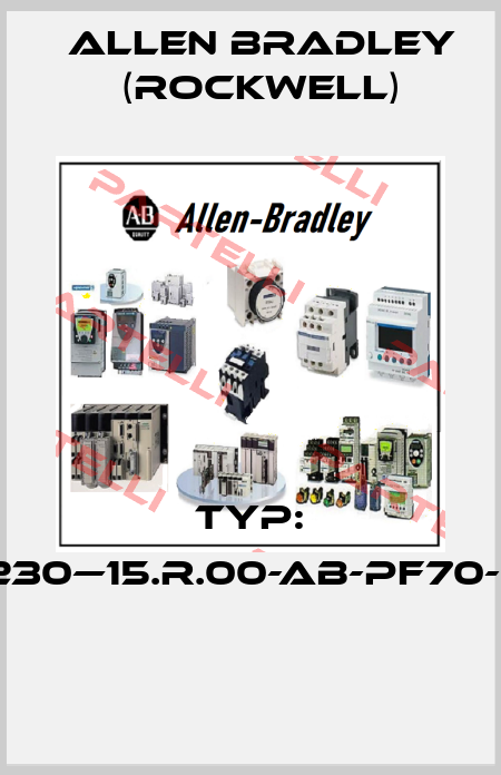 TYP: CO-4230—15.R.00-AB-PF70-22KW  Allen Bradley (Rockwell)