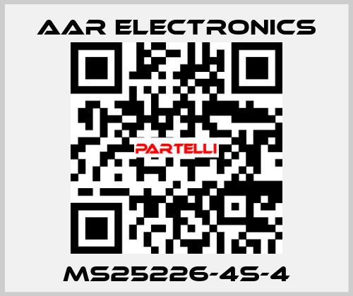 MS25226-4S-4 AAR Electronics