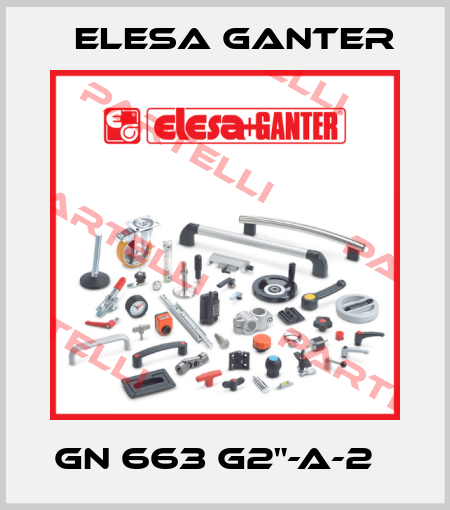 GN 663 G2"-A-2   Elesa Ganter