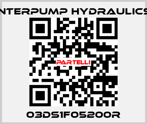 03DS1F05200R Interpump hydraulics
