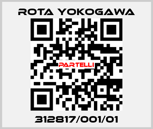 312817/001/01 rota yokogawa