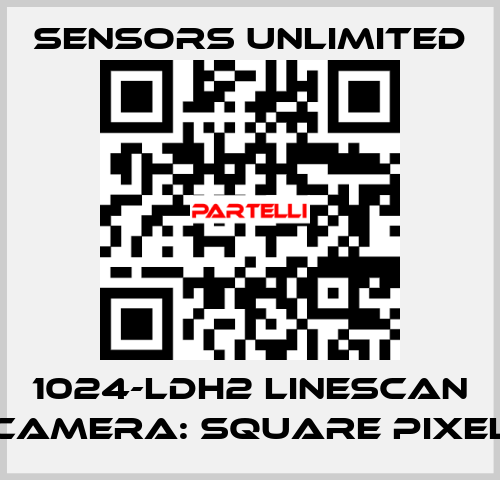 1024-LDH2 Linescan Camera: Square Pixel Sensors Unlimited