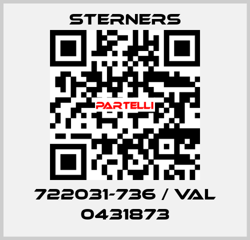 722031-736 / VAL 0431873 STERNERS