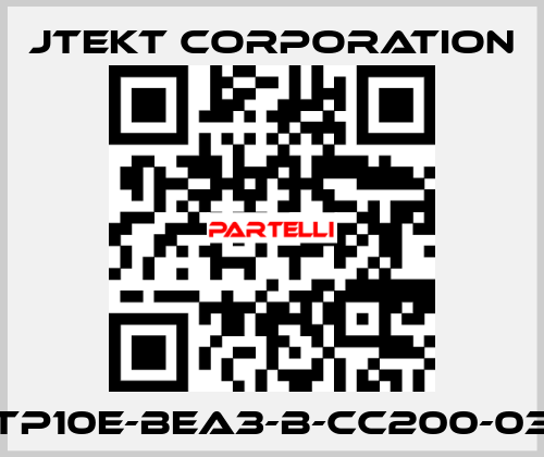 TP10E-BEA3-B-CC200-03 JTEKT CORPORATION