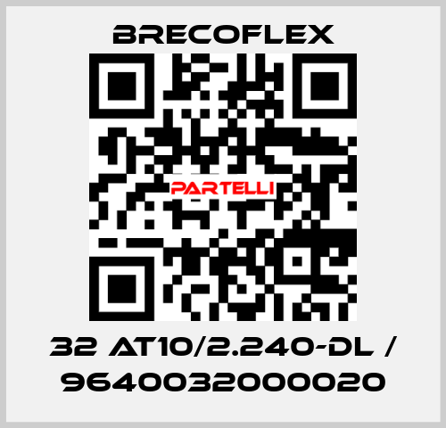 32 AT10/2.240-DL / 9640032000020 Brecoflex