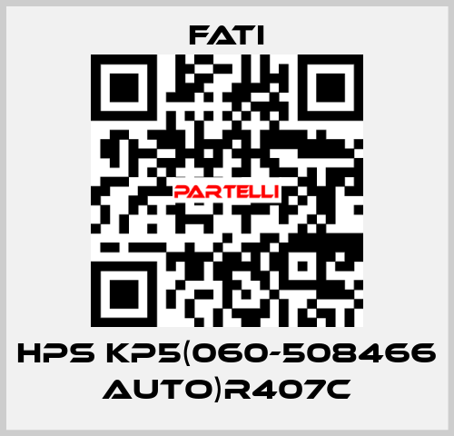 HPS KP5(060-508466 AUTO)R407C FATI