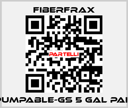 Pumpable-GS 5 GAL Pail Fiberfrax