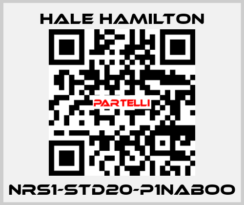 NRS1-STD20-P1NABOO HALE HAMILTON