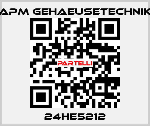 24HE5212 APM GEHAEUSETECHNIK
