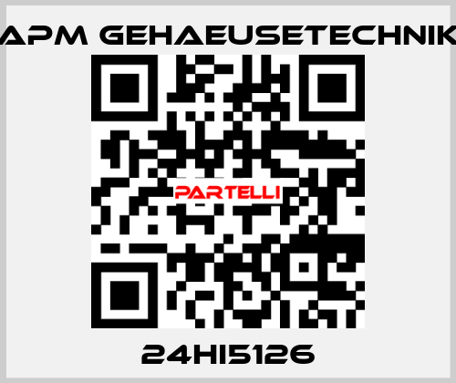 24HI5126 APM GEHAEUSETECHNIK