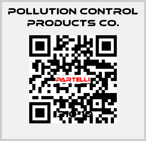 1310-10 Pollution Control Products Co.