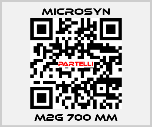 M2G 700 mm Microsyn
