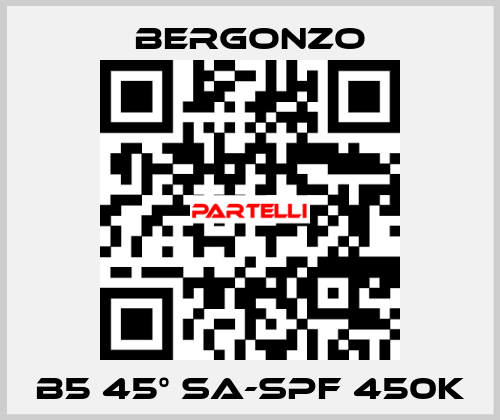 B5 45° SA-SPF 450K BERGONZO