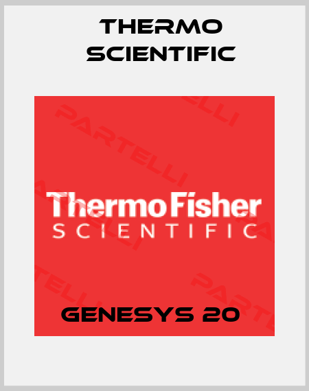 GENESYS 20  Thermo Scientific