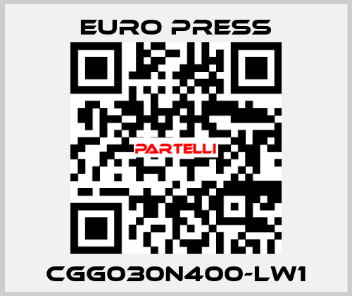 CGG030N400-LW1 Euro Press