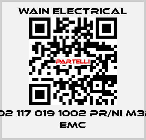 102 117 019 1002 PR/NI M32 EMC WAIN ELECTRICAL
