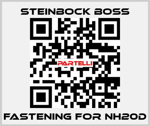fastening for NH20D Steinbock Boss