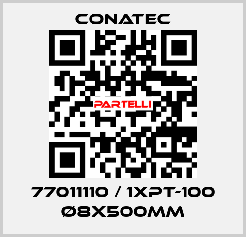 77011110 / 1xPt-100 Ø8x500mm Conatec