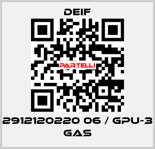 2912120220 06 / GPU-3 Gas Deif