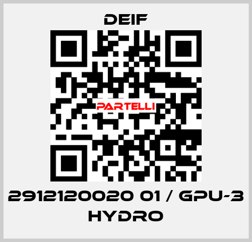 2912120020 01 / GPU-3 Hydro Deif