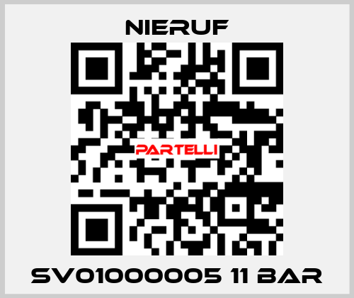SV01000005 11 bar NIERUF