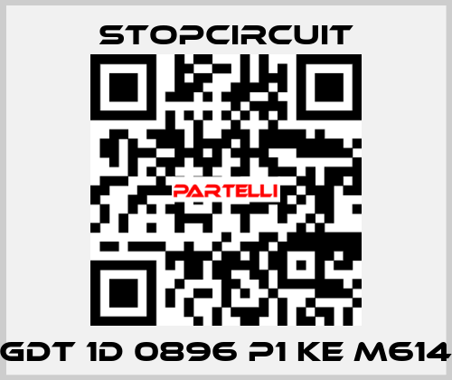 GDT 1D 0896 P1 KE M614 Stopcircuit