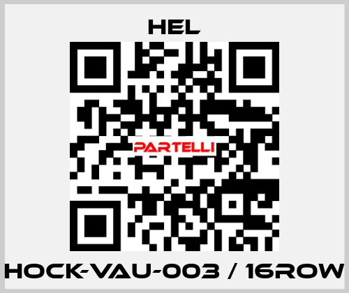 HOCK-VAU-003 / 16ROW Hel