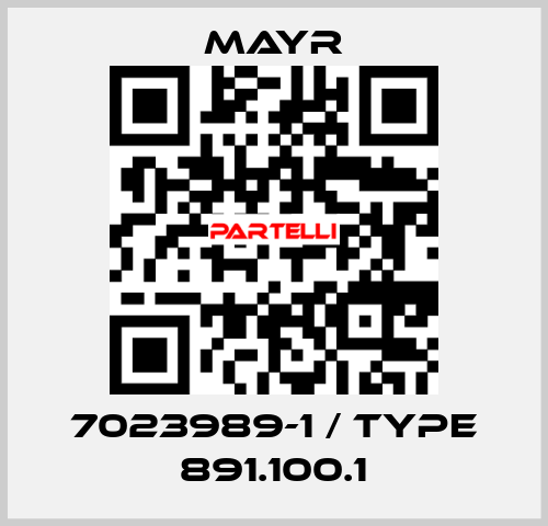 7023989-1 / Type 891.100.1 Mayr
