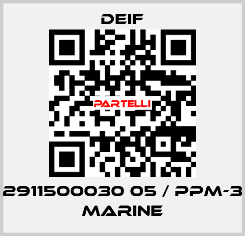 2911500030 05 / PPM-3 Marine Deif