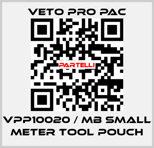 VPP10020 / MB Small Meter Tool Pouch Veto Pro Pac