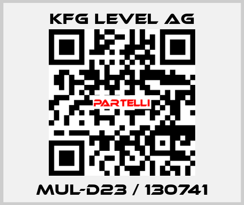 MUL-D23 / 130741 KFG Level AG