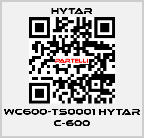 WC600-TS0001 HYTAR C-600 Hytar