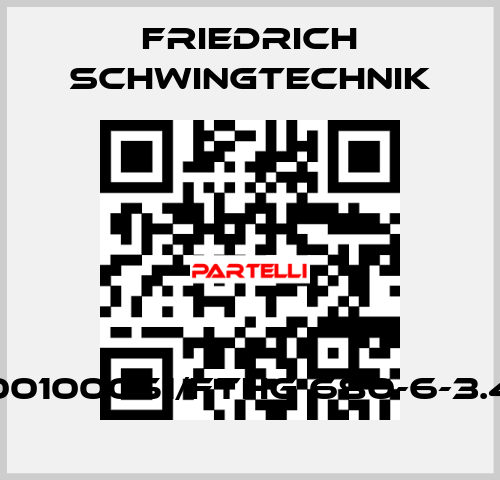 00100051/FTHG 680-6-3.4 Friedrich Schwingtechnik